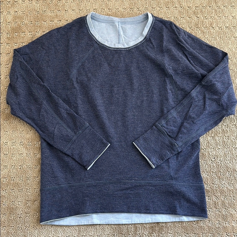 Lululemon reversible crew neck
